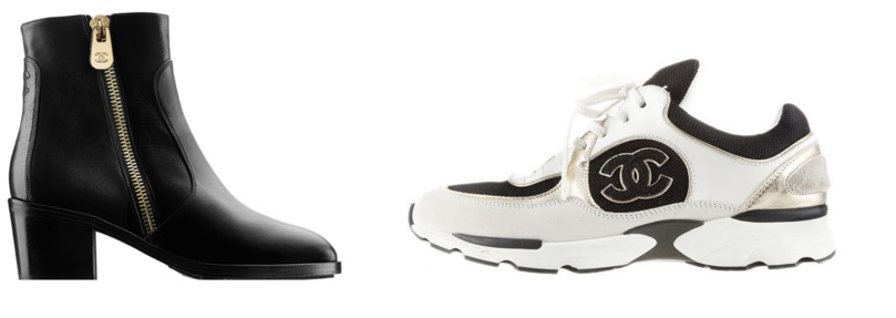 Chanel sko og Chanel sneakers